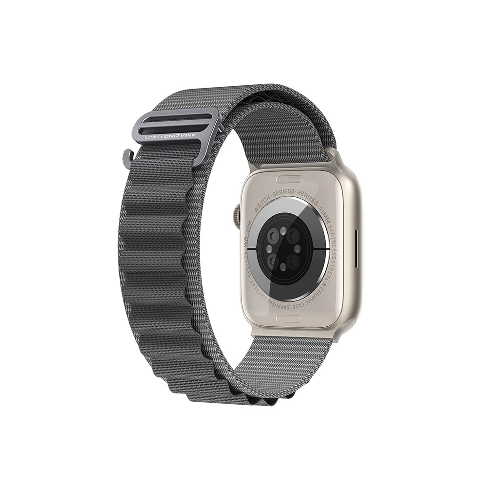 Amazingthing Titan Apple Watch 45mm Spor Hasır Kordon - 9 Amazingthing Titan Apple Watch 45mm Spor Hasır Kordon - 9